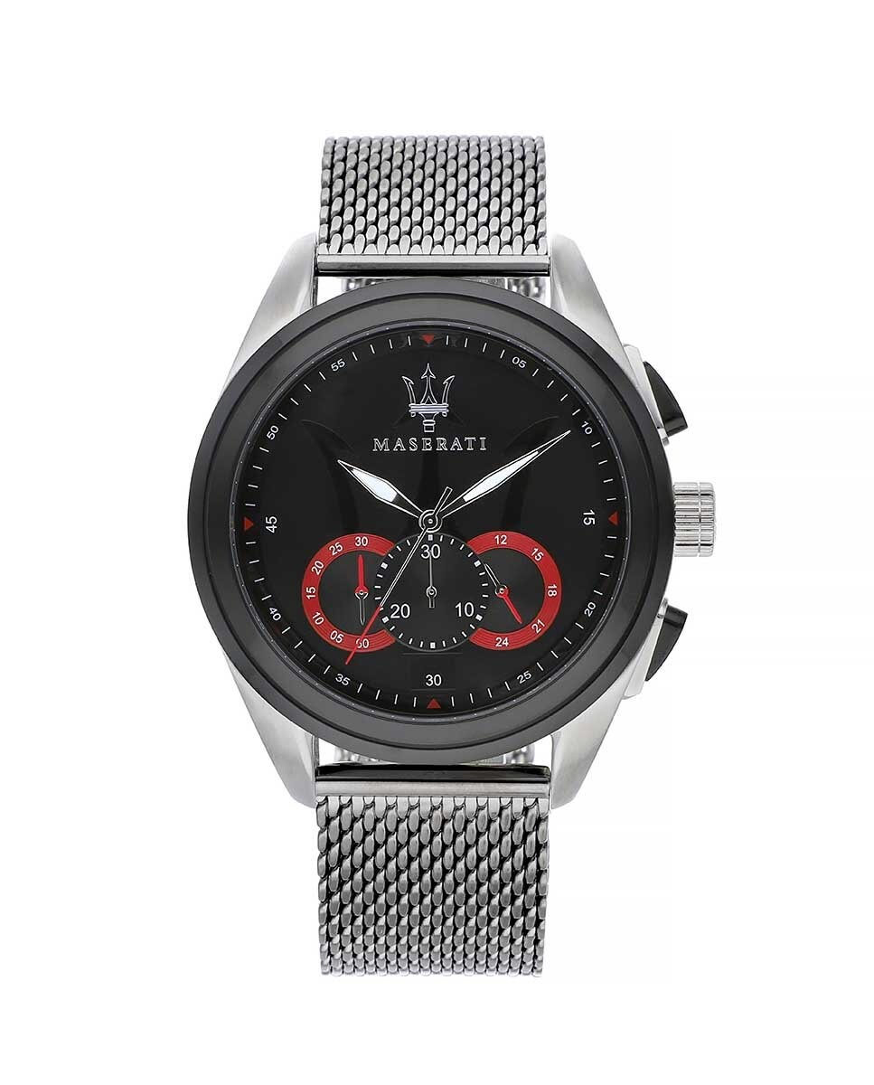 Reloj de hombre Traguardo R8873612005 de acero con correa plateada Plata-1
