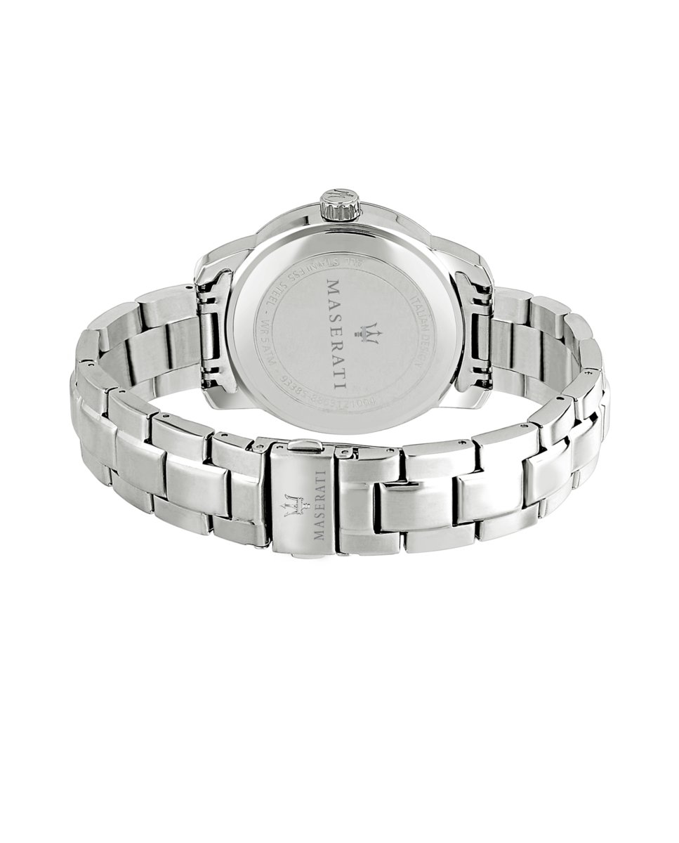 Reloj de hombre successo r8853121004 de acero y correa plateada - Maserati - Plata Plata-3