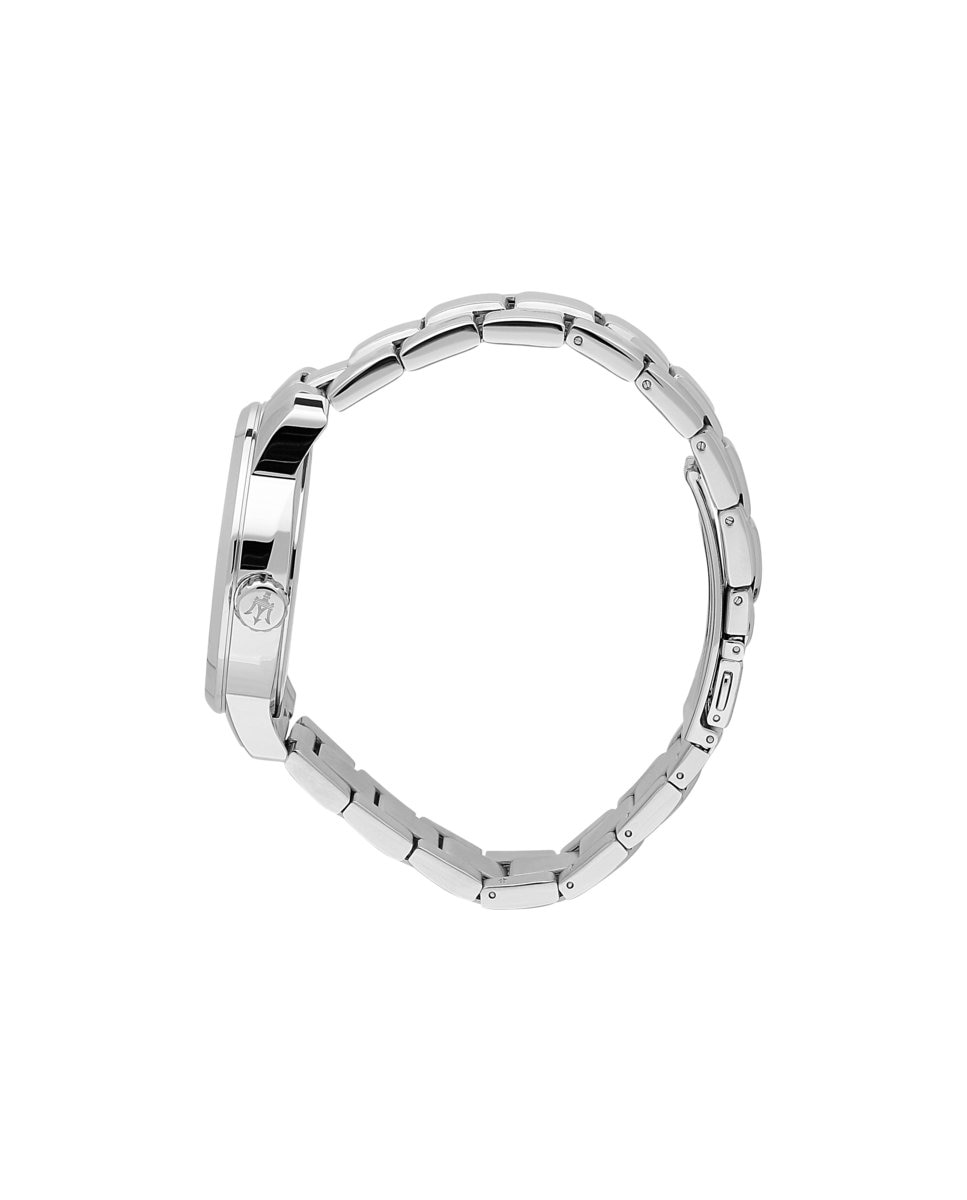Reloj de hombre successo r8853121004 de acero y correa plateada - Maserati - Plata Plata-4