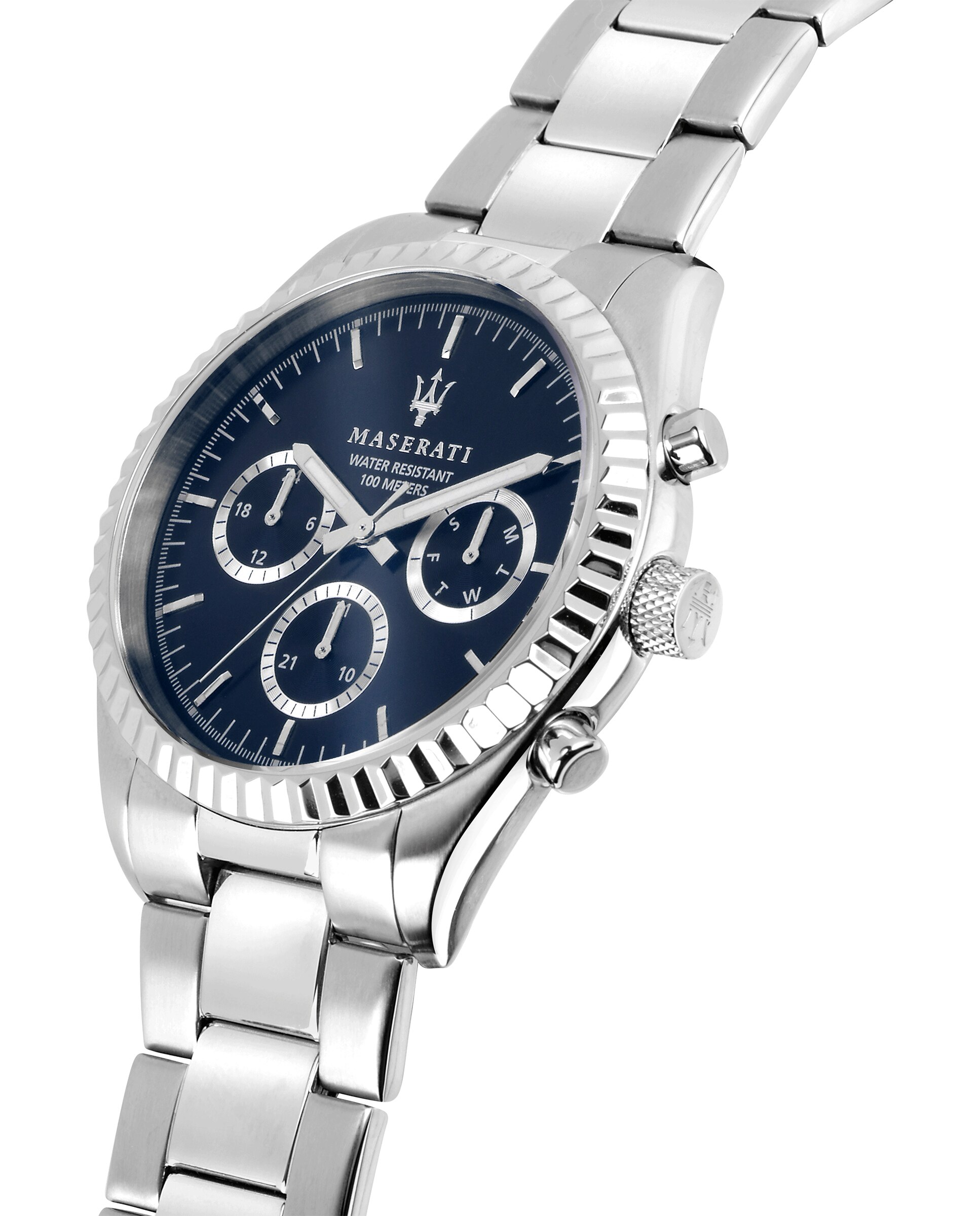Imagen 4 de Reloj de hombre competizione r8853100022 de acero y correa plateada - Plata Plata