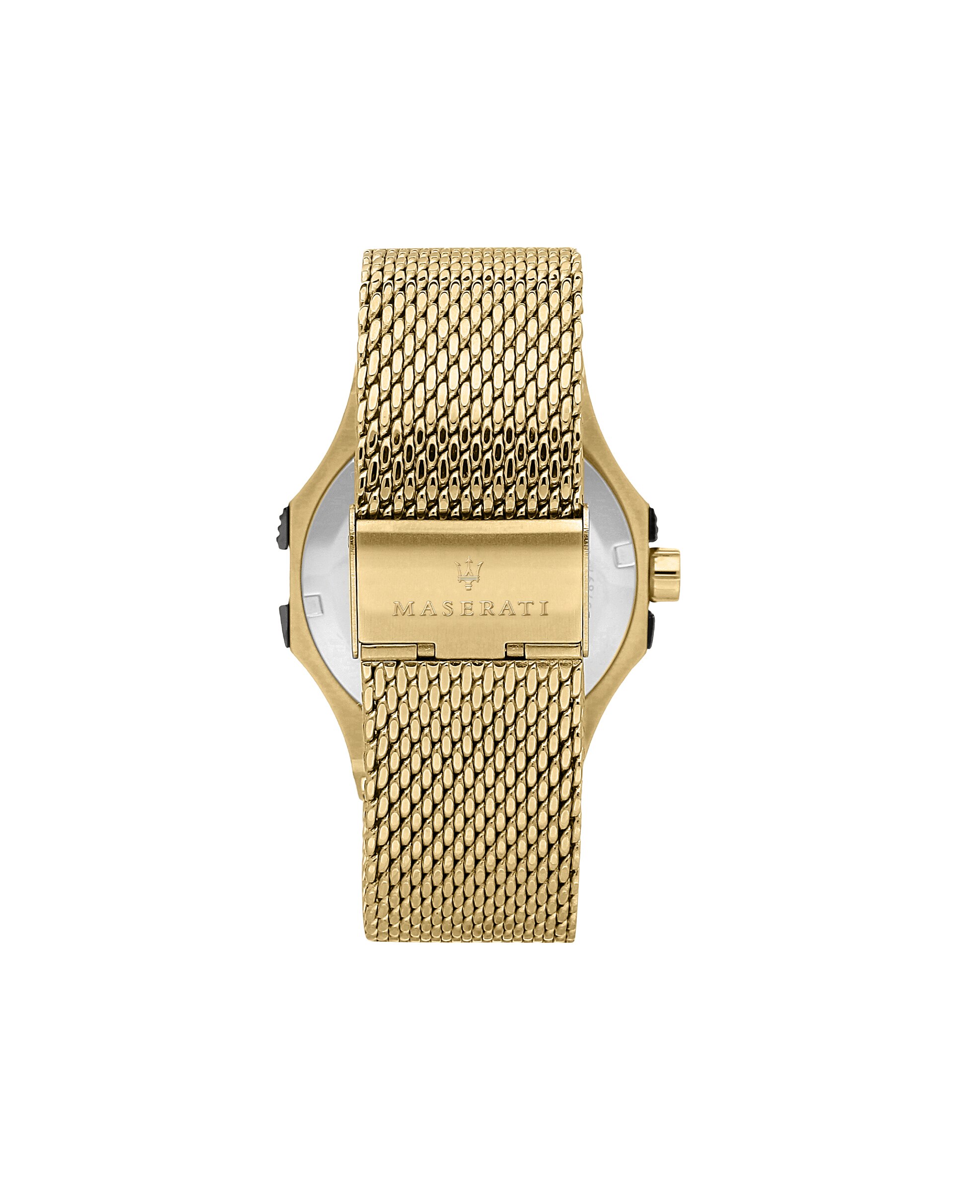 Reloj de hombre potenza r8853108006 de acero y correa dorada - Maserati - Oro Oro-3