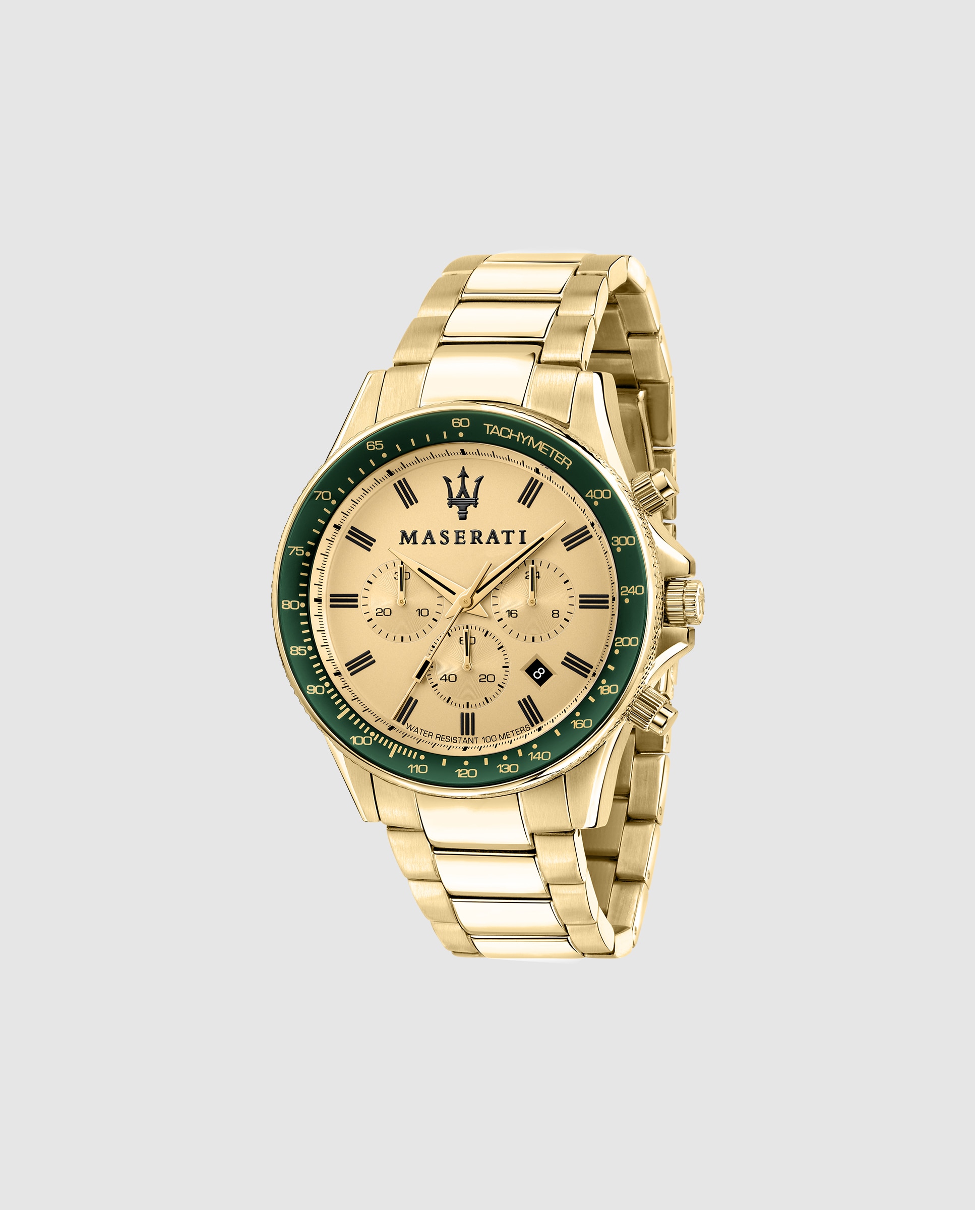 Imagen 0 de Reloj de hombre sfida r8873640005 de acero y correa dorada Oro