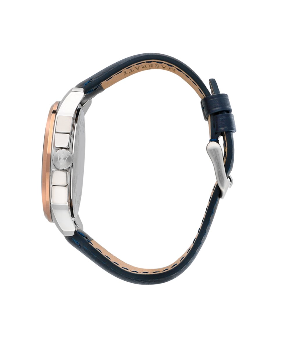 Reloj de hombre successo r8871621015 de piel y correa - Azul Azul-3
