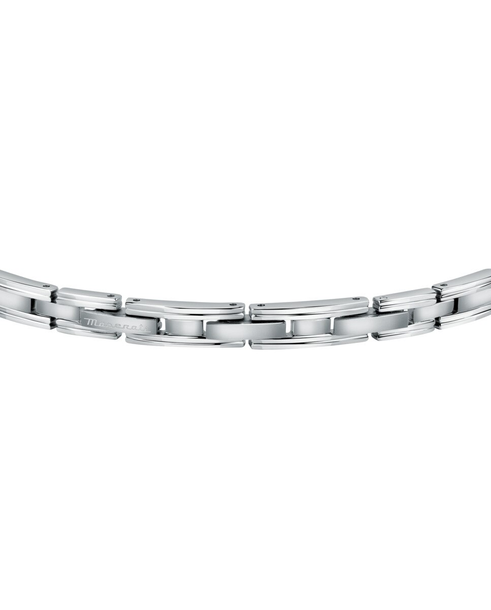 Pulsera de hombre varis de acero plateada - Maserati - Plata Plata-3