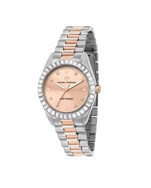 Imagen 0 de Reloj de mujer Chiara watches everyday R1953100504 de acero y correa plateada