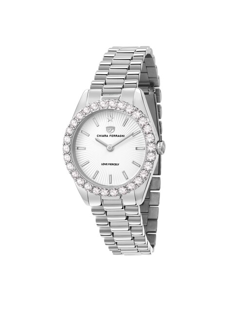 Imagen 0 de Reloj de mujer Chiara watches everyday R1953100511 de acero y correa plateada