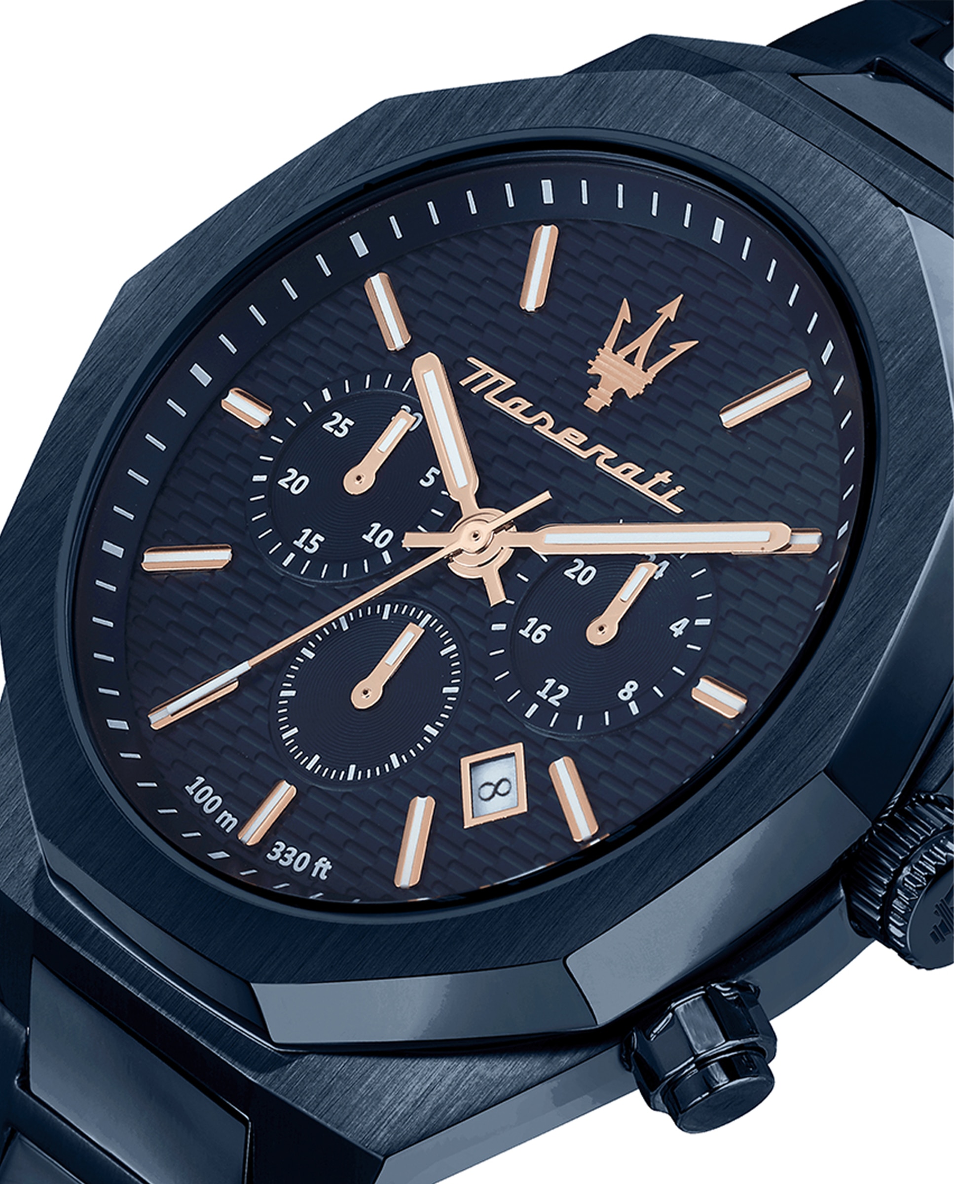Reloj de hombre stile r8873642008 de acero y correa - Maserati - Azul Azul-5