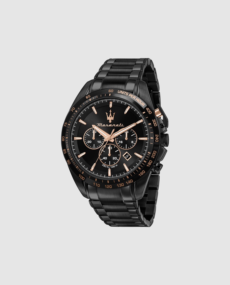 Reloj de hombre Traguardo R8873612048 de acero y correa negra