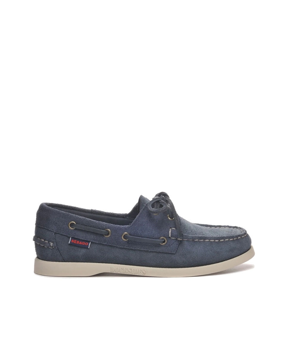 Náuticos de mujer de ante antideslizantes - Sebago - Navy Navy-1