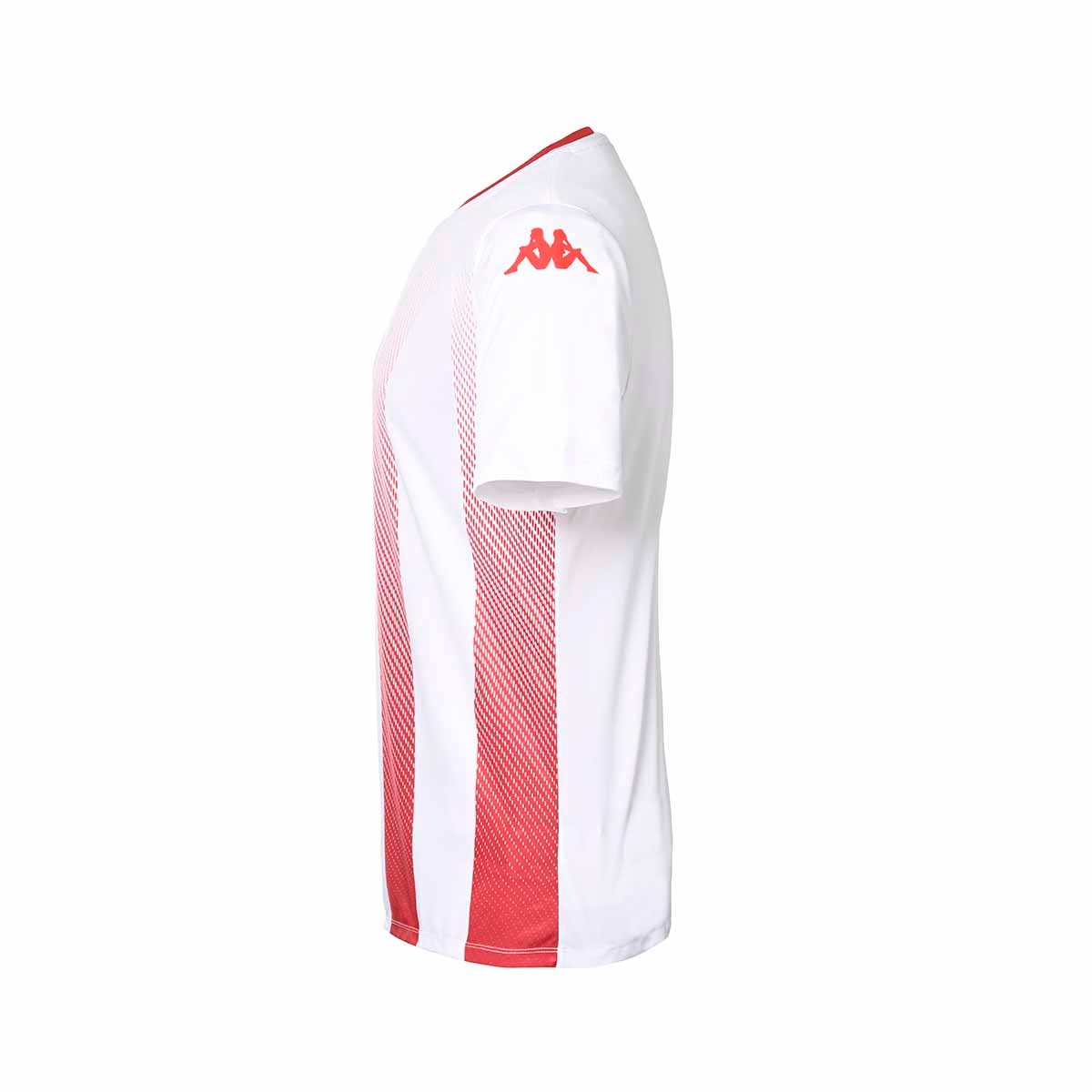 Camiseta de fútbol de hombre Bugo Kappa - Rojo / Blanco Rojo / Blanco-2