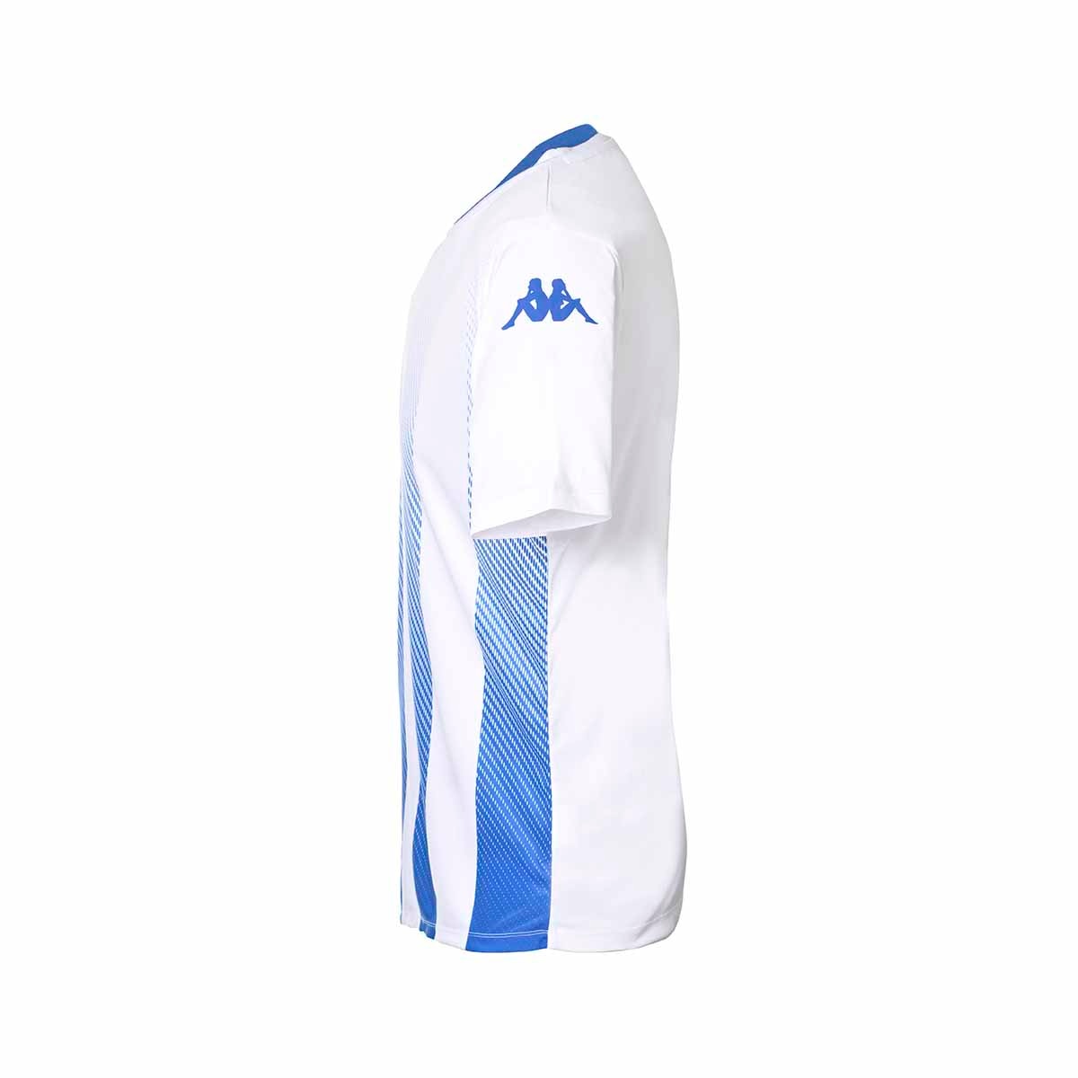 Camiseta de futbol de niños Bugo Kappa - Blanco / Azul Blanco / Azul-2