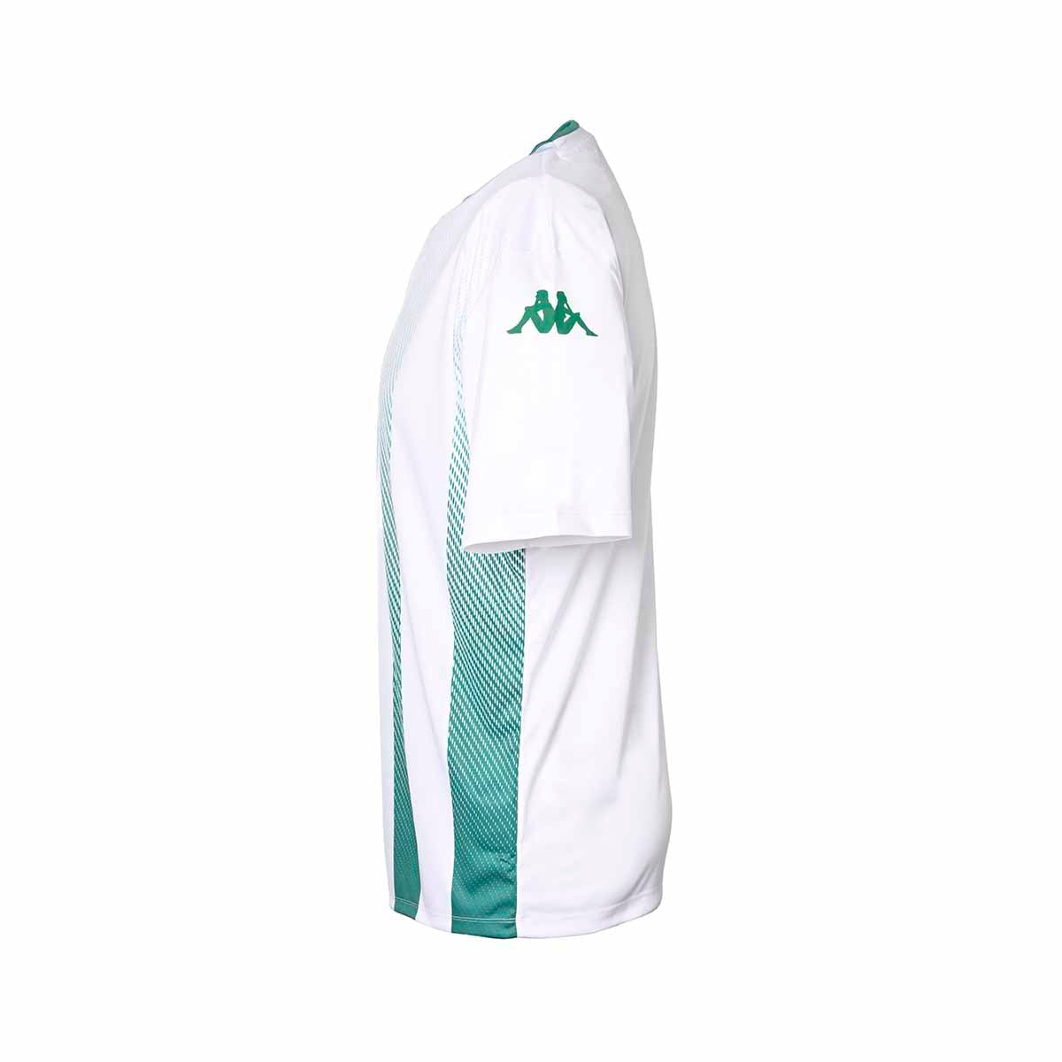 Camiseta de futbol de niños Bugo Kappa - Blanco Blanco-2