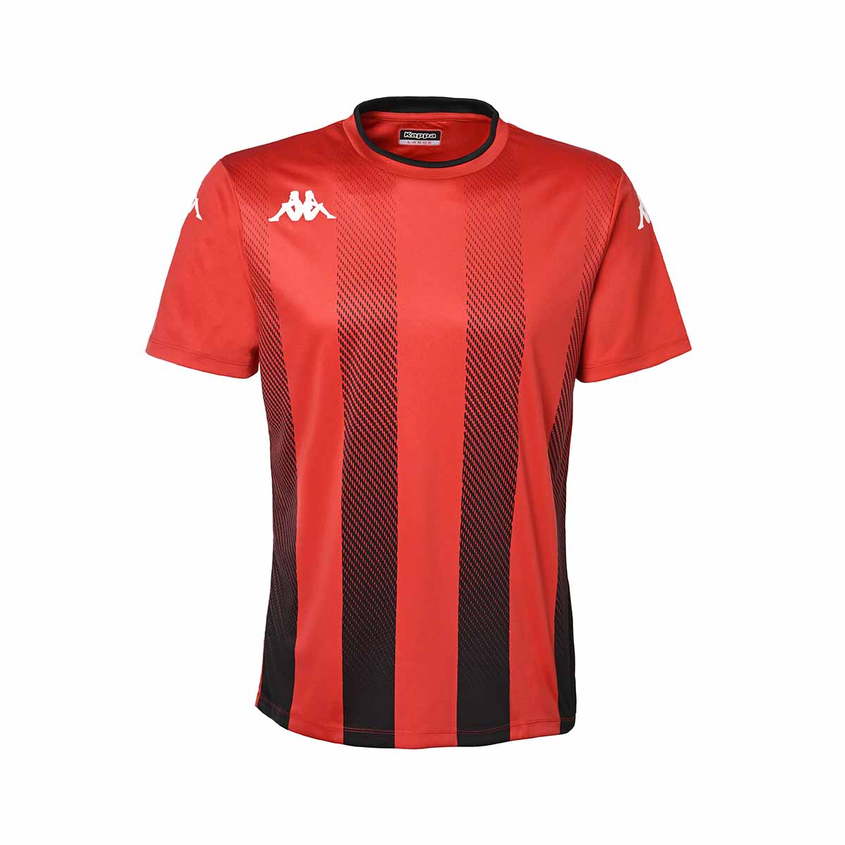Kappa Camiseta de fútbol de hombre Bugo Rojo / Negro