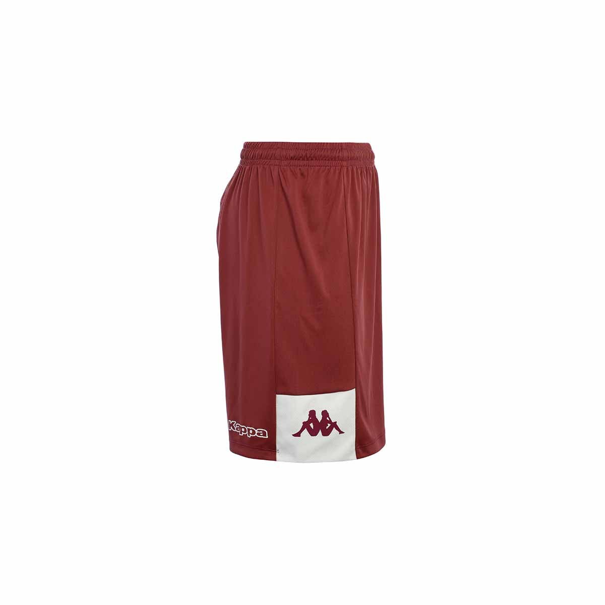 Pantalón corto de fútbol de hombre Daggo Kappa - Granate Granate-2