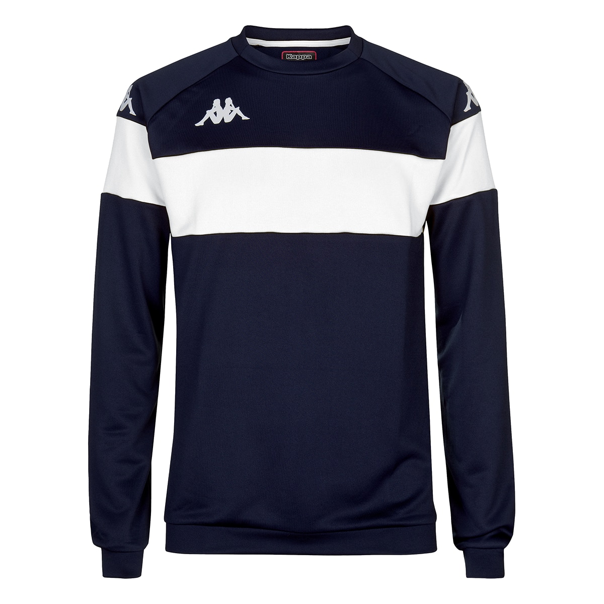 Sudadera de hombre Dido Kappa - Azul / Blanco Azul / Blanco-1