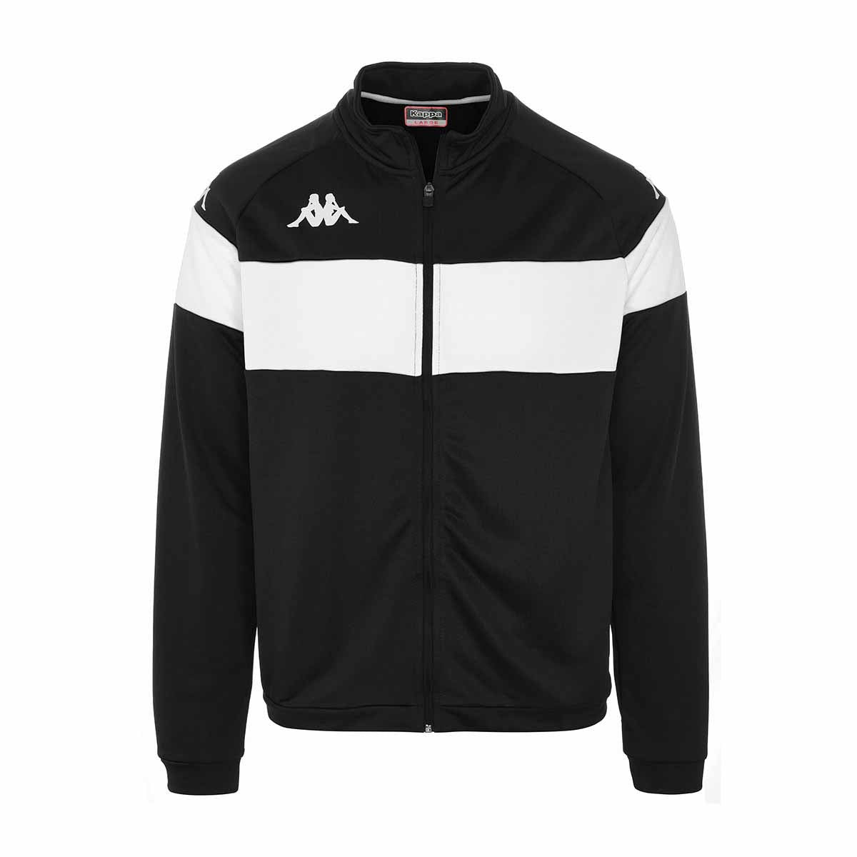 Sudadera de chándal niños Dacone Kappa - Negro / Blanco Negro / Blanco-1