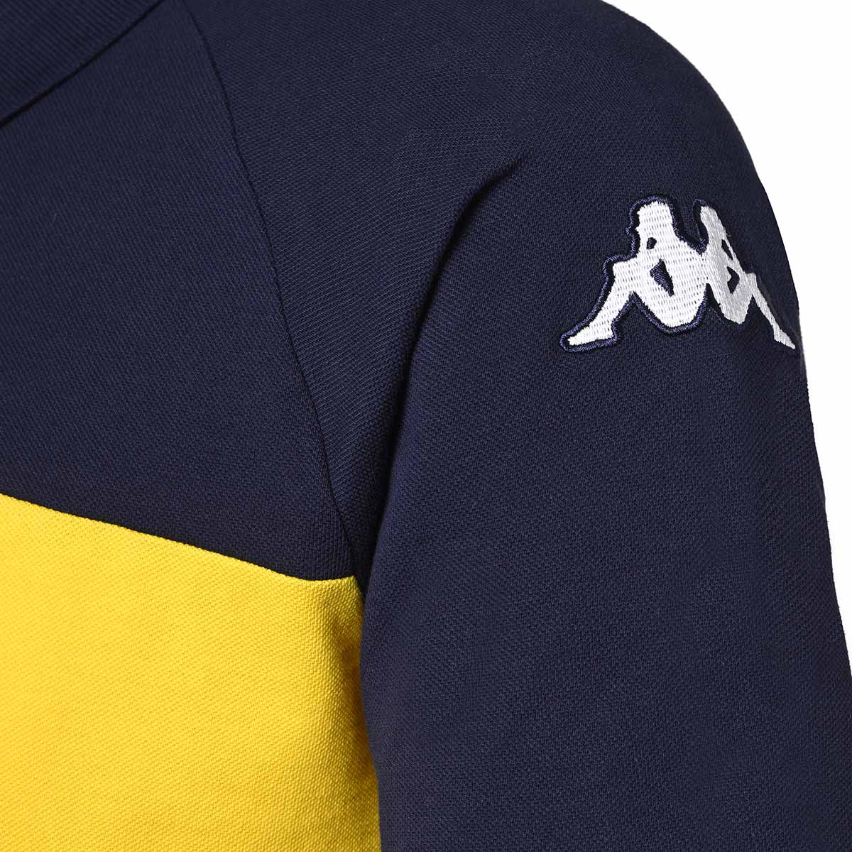 Polo de hombre Dianetti Kappa - Azul / Amarillo Azul / Amarillo-3