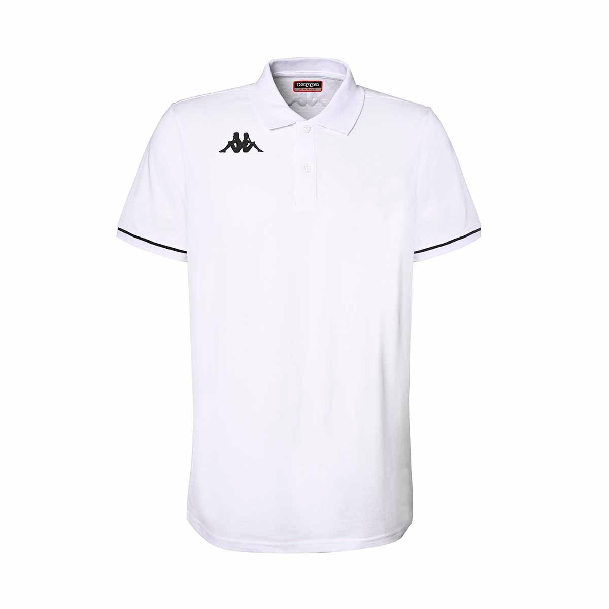 Polo de niños Barli Kappa - Blanco Blanco-1