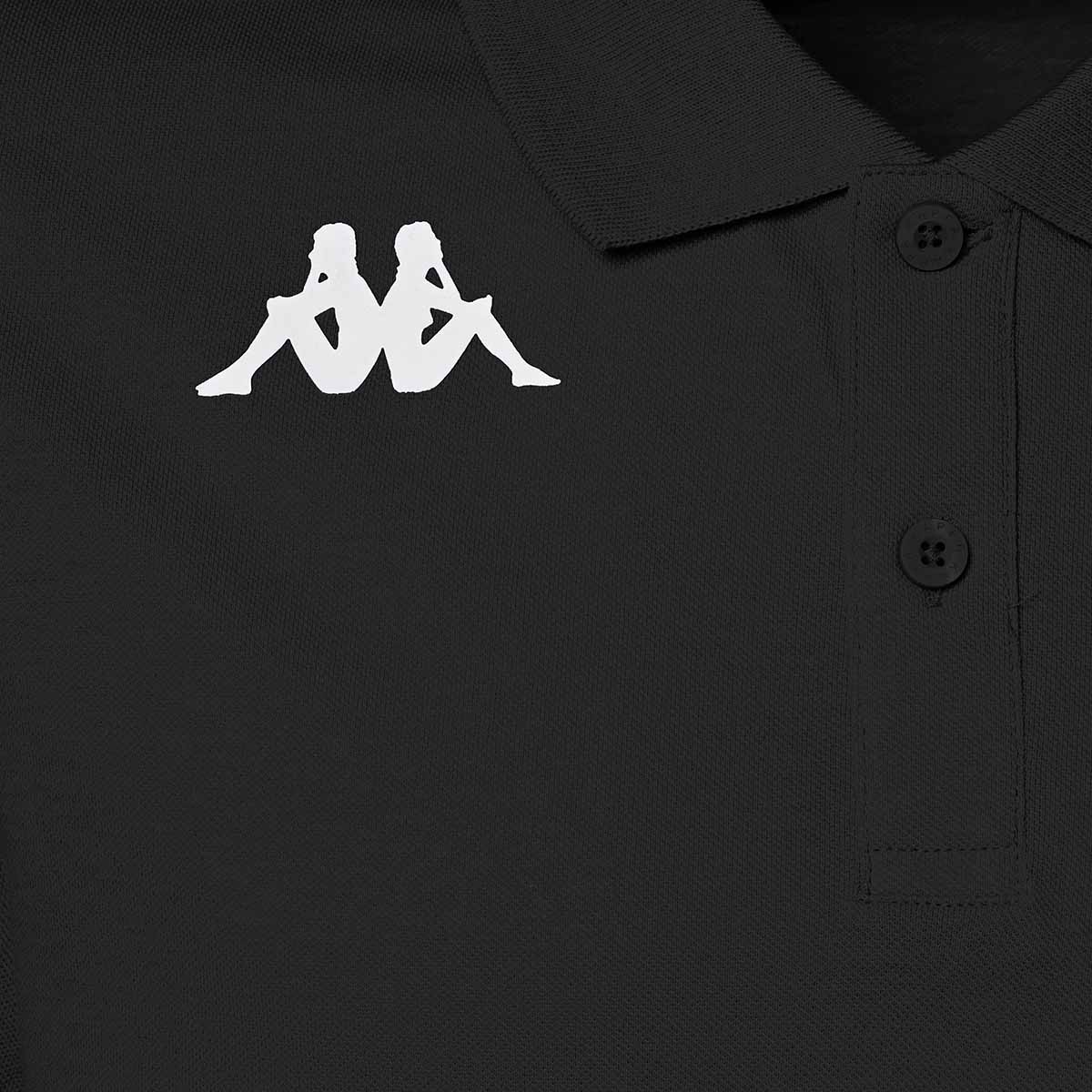 Polo de hombre Barli Kappa - Negro Negro-3