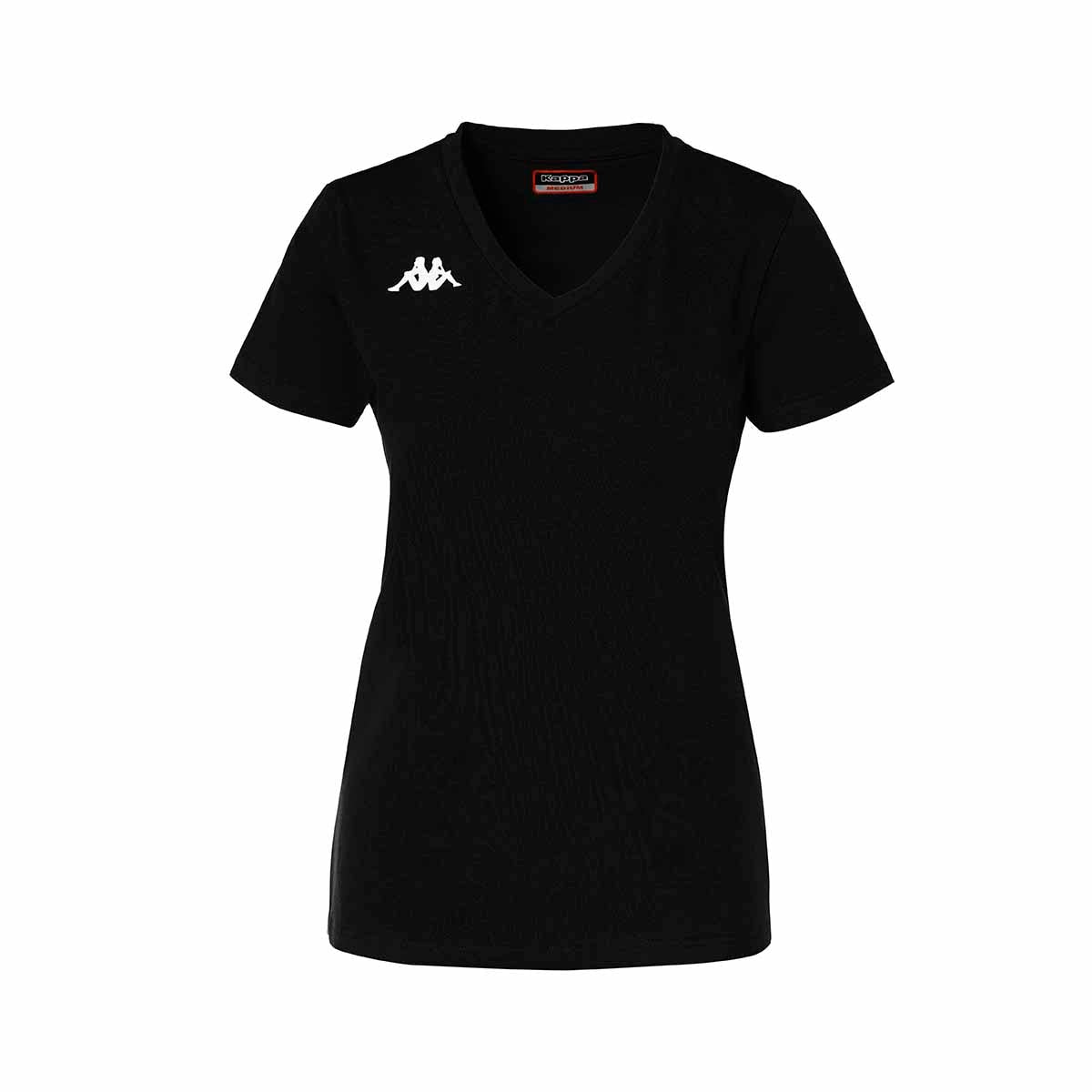 Imagen 0 de Camiseta de mujer Brizza Kappa Negro