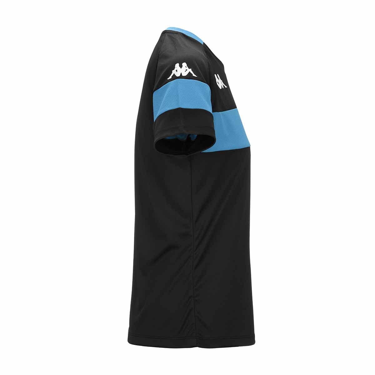 Imagen 2 de Camiseta de fútbol de mujer Dareta Kappa - Negro / Azul Negro / Azul