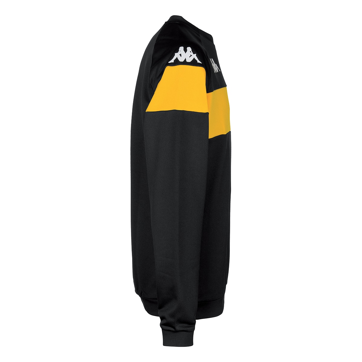 Sudadera de hombre Dido Kappa - Negro / Amarillo Negro / Amarillo-2