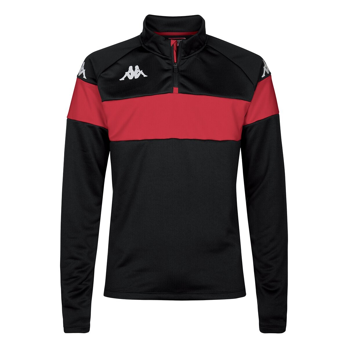 Sudadera de hombre Dovare Kappa - Negro / Rojo Negro / Rojo-1