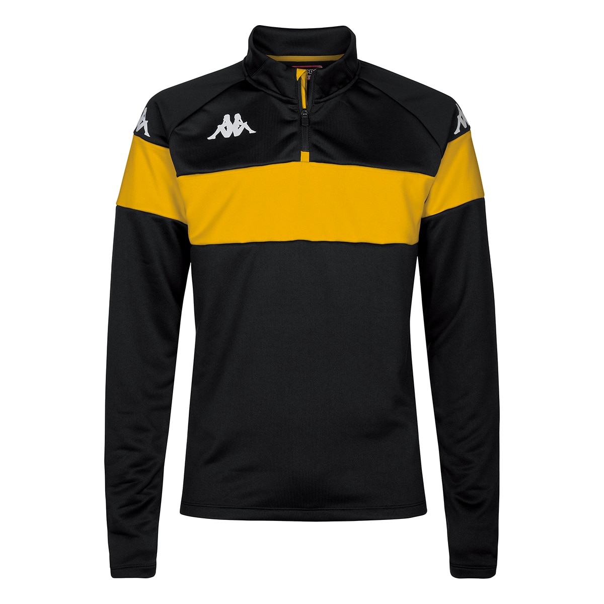 Sudadera de hombre Dovare Kappa - Negro / Amarillo Negro / Amarillo-1