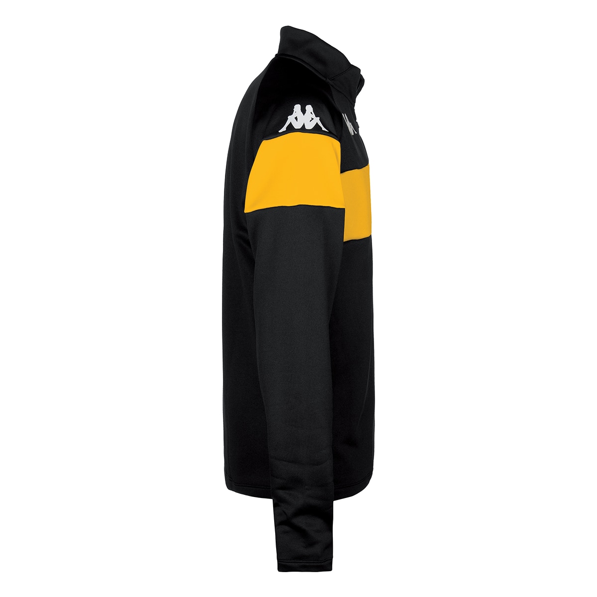 Sudadera de hombre Dovare Kappa - Negro / Amarillo Negro / Amarillo-2