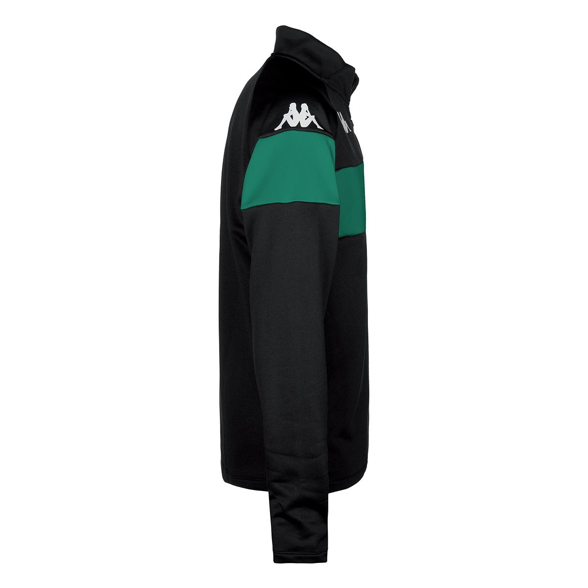 Sudadera de hombre Dovare Kappa - Negro / Verde Negro / Verde-2