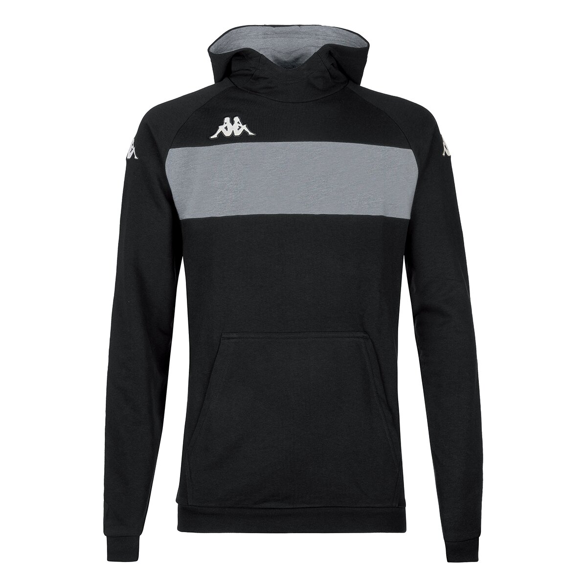 Imagen 1 de Sudadera de hombre Daccio Kappa - Negro / Gris Negro / Gris