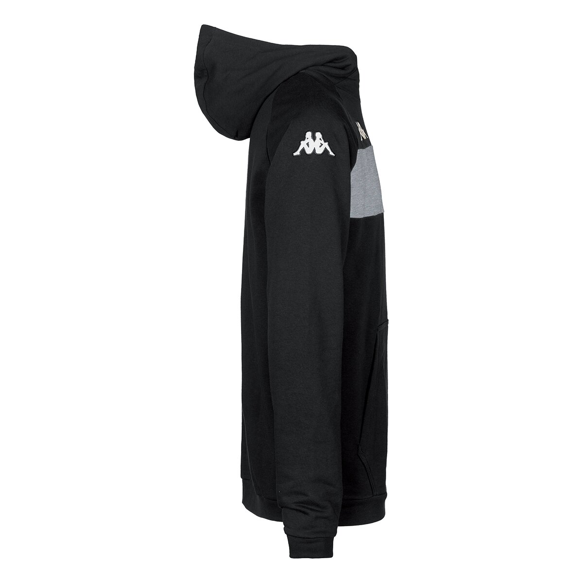 Imagen 2 de Sudadera de hombre Daccio Kappa - Negro / Gris Negro / Gris