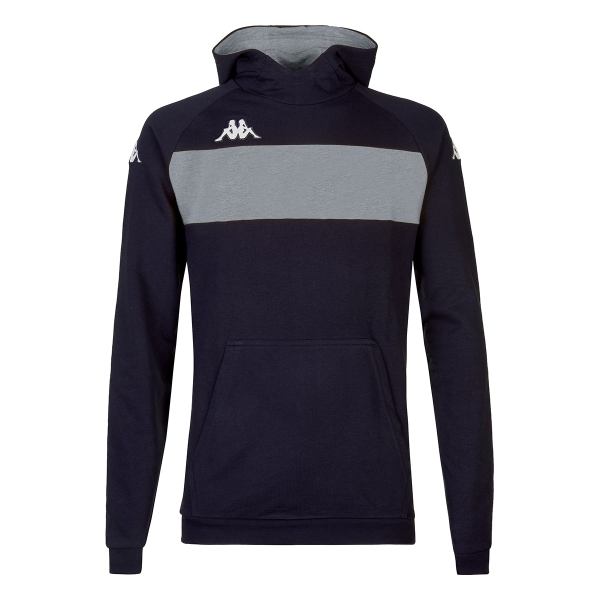 Sudadera de niños Daccio Kappa - Azul / Gris Azul / Gris-1
