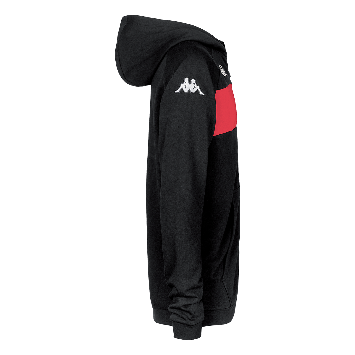 Sudadera de hombre Dacciozi Kappa - Negro / Rojo Negro / Rojo-2