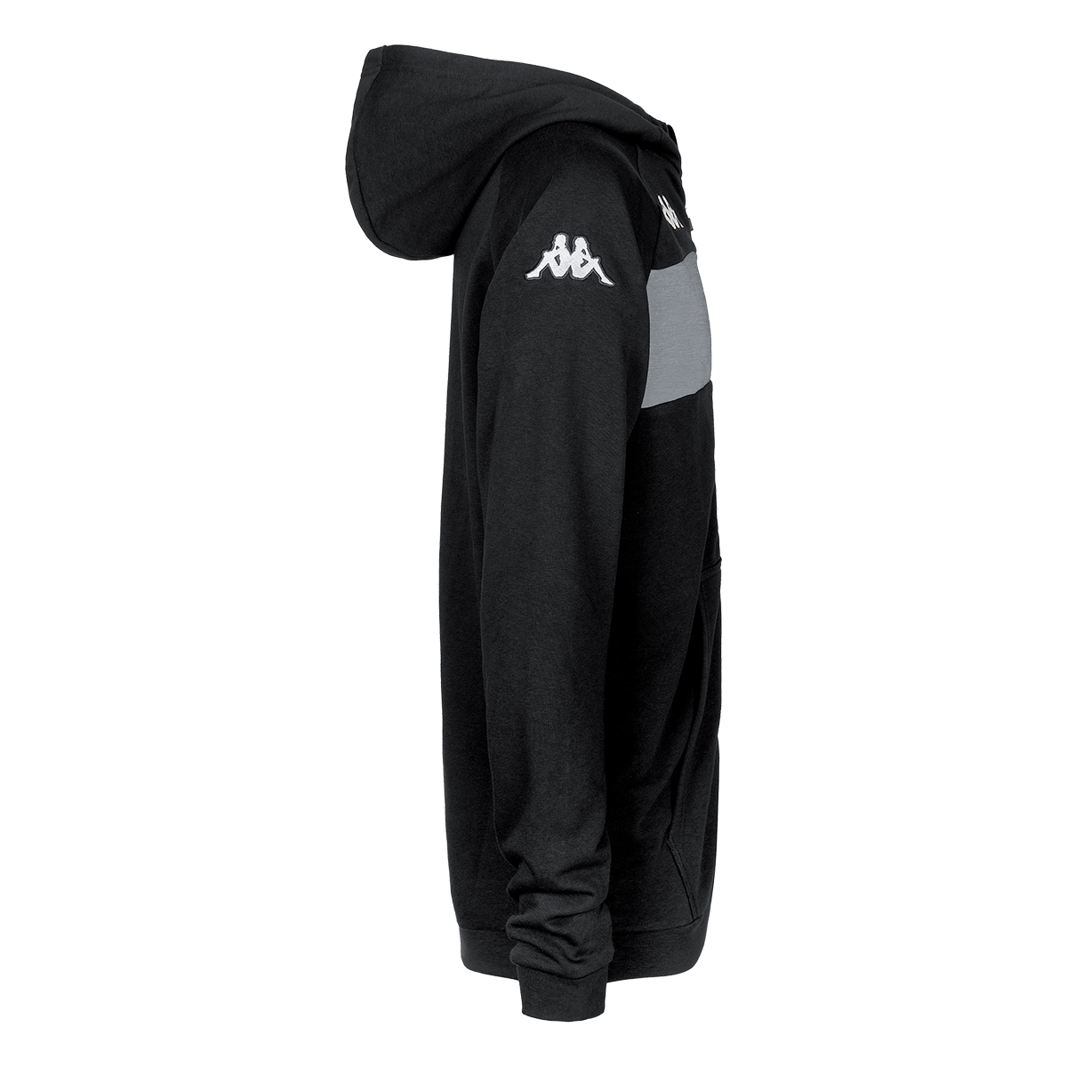 Sudadera de hombre Dacciozi Kappa - Negro / Gris Negro / Gris-2