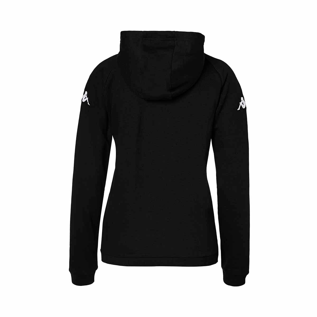 Imagen 2 de Sudadera de mujer Daccia Kappa - Negro / Rojo Negro / Rojo