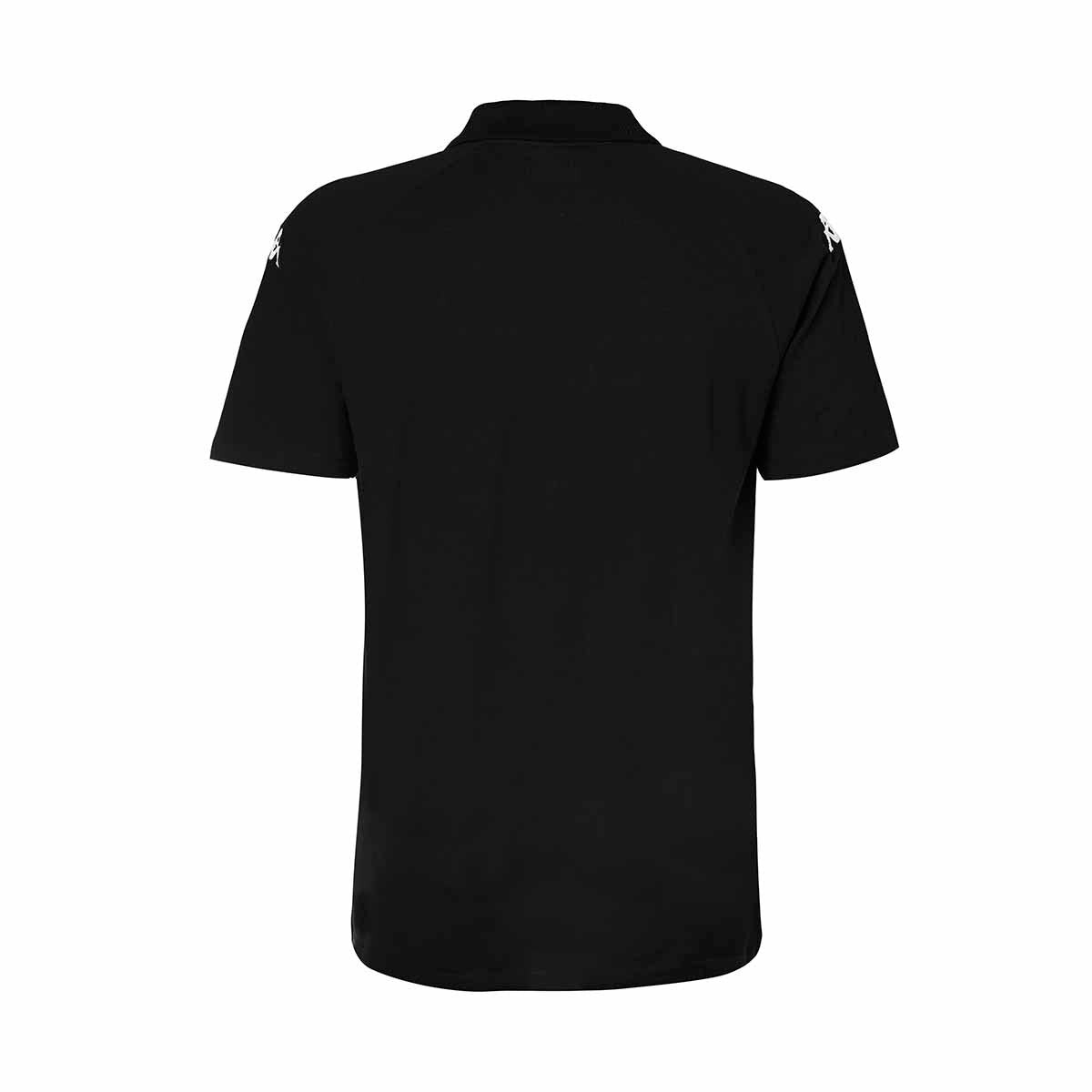 Polo de hombre Dianetti Kappa - Negro / Verde Negro / Verde-2