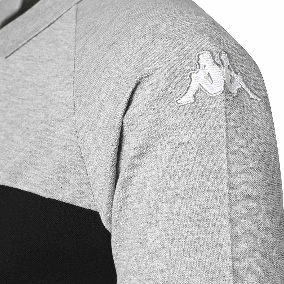 Polo de hombre Dianetti Kappa - Gris Gris-3