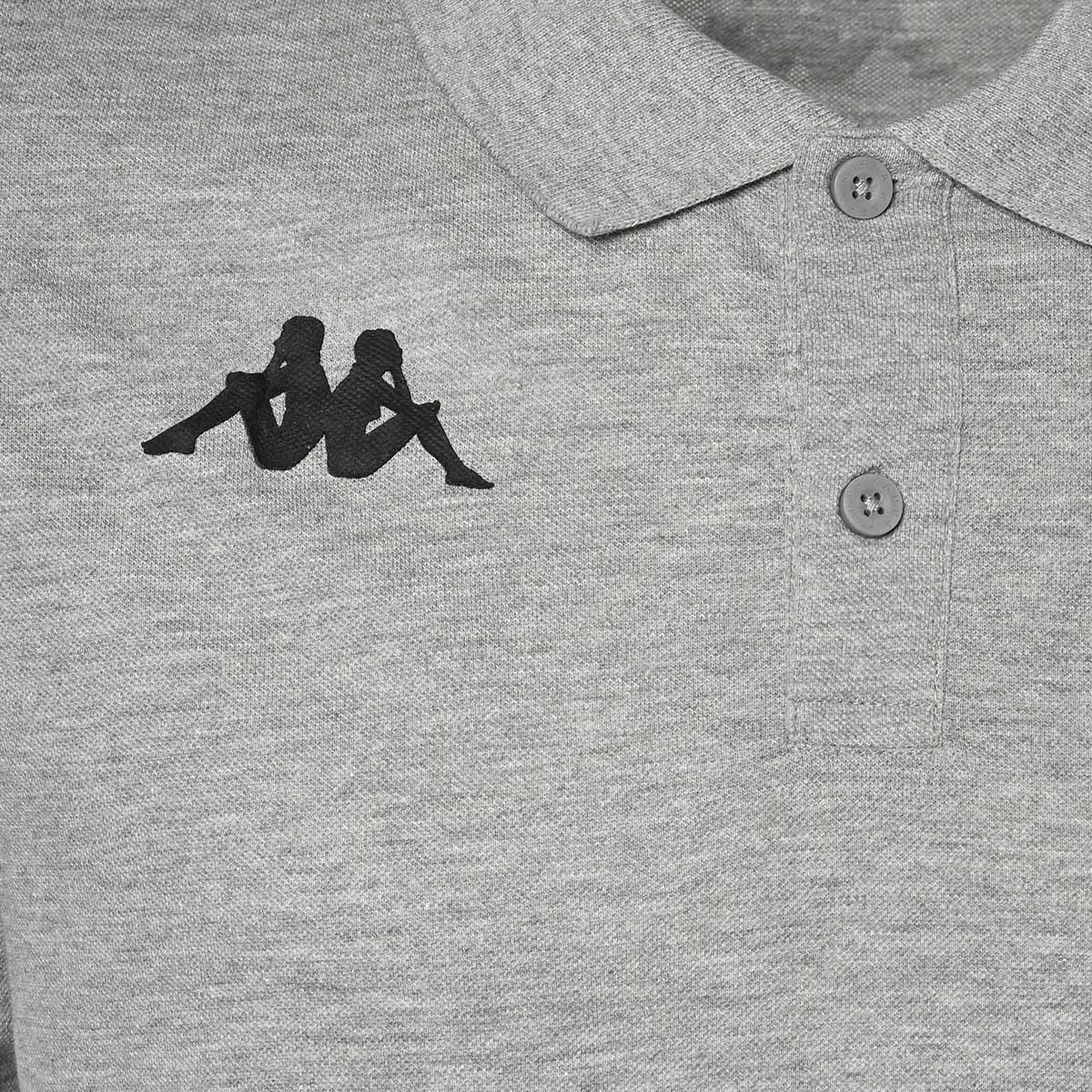 Polo de hombre Barli Kappa - Gris Gris-3