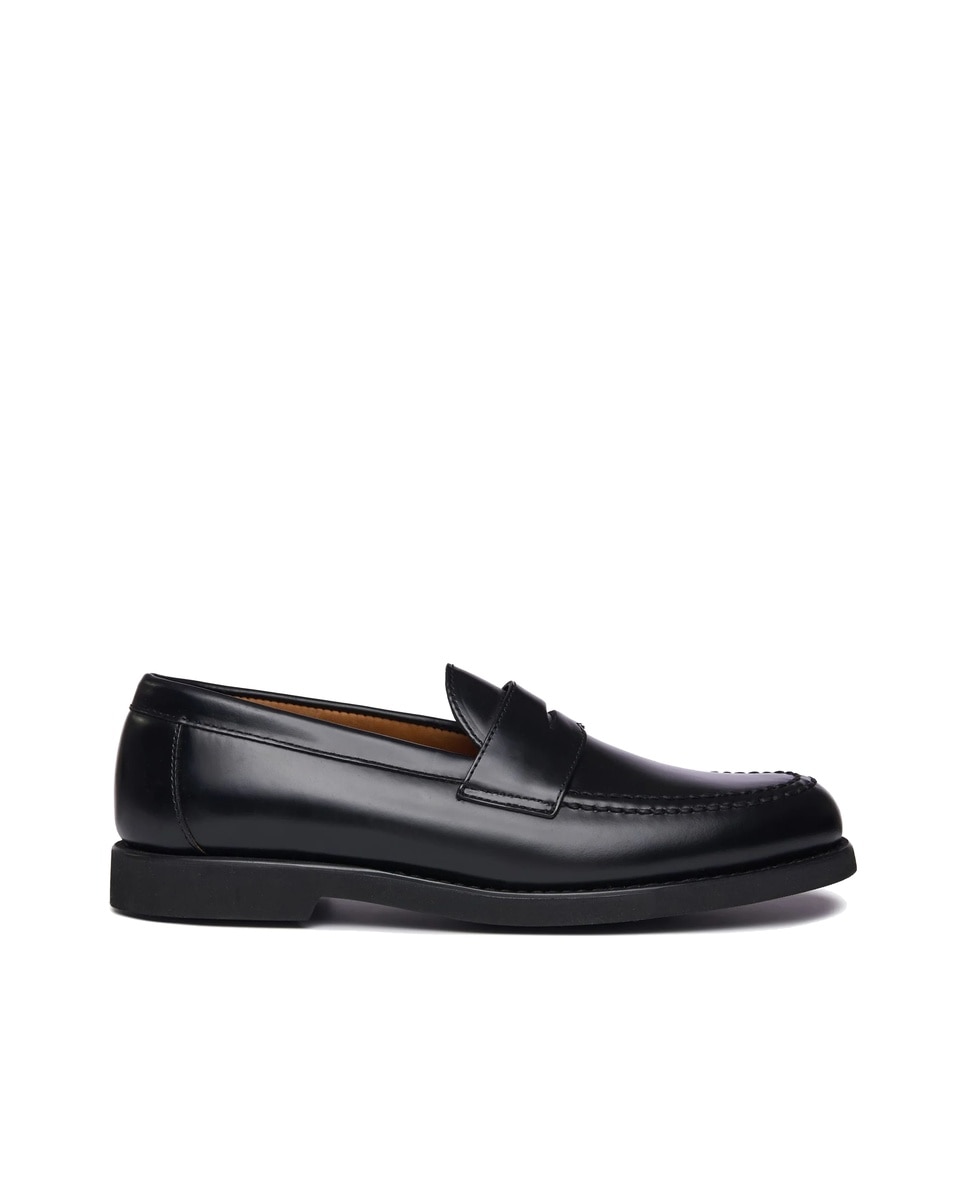Imagen 0 de Mocasines de hombre de piel Negro