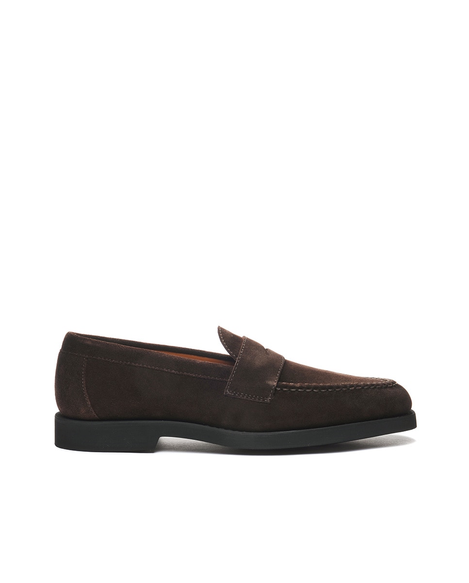 Mocasines de hombre de ante - Sebago - Marrón oscuro Marrón oscuro-1