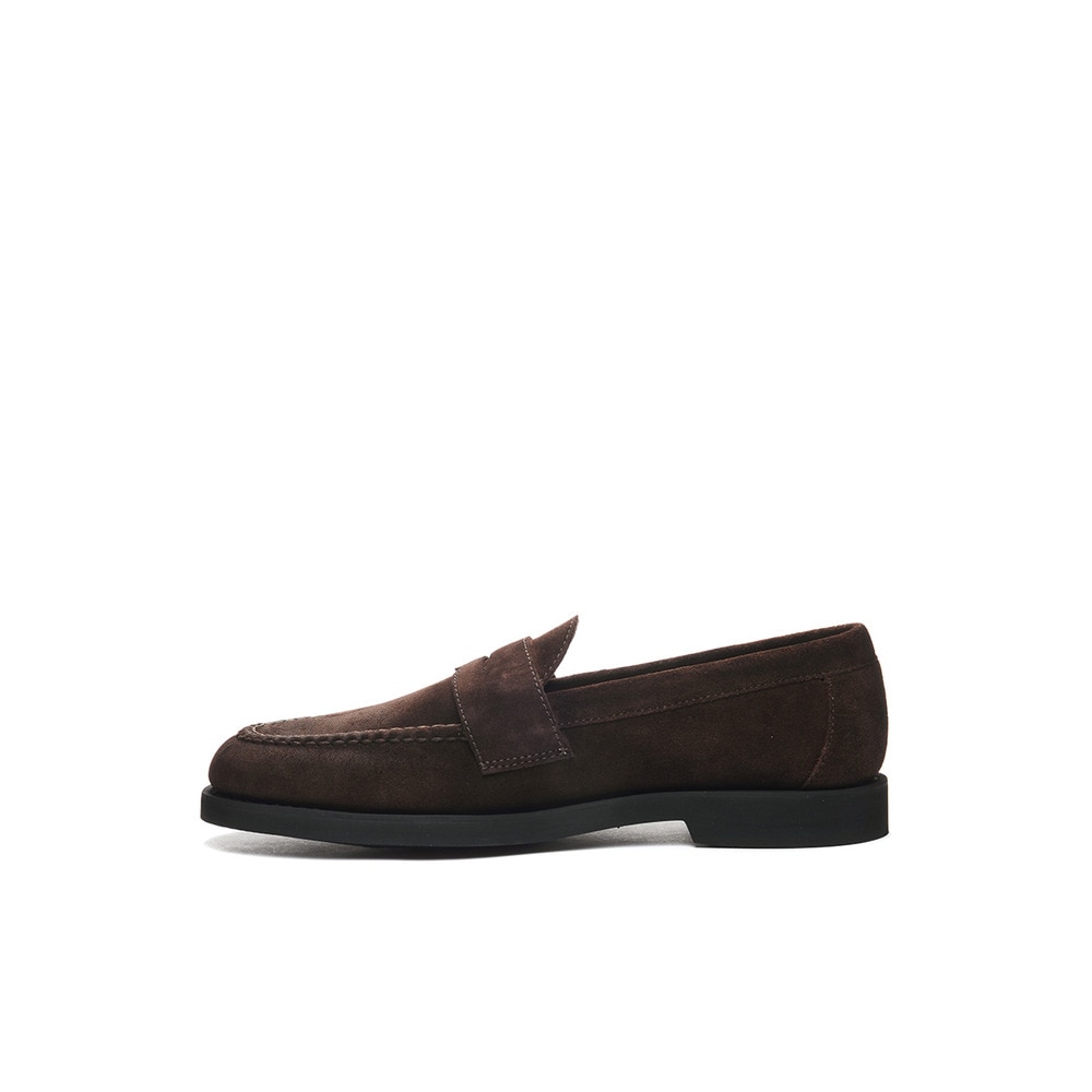 Mocasines de hombre de ante - Sebago - Marrón oscuro Marrón oscuro-2