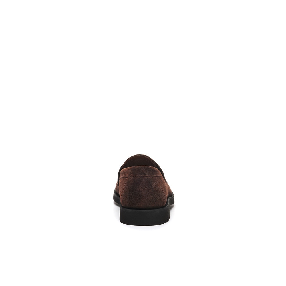 Mocasines de hombre de ante - Sebago - Marrón oscuro Marrón oscuro-4