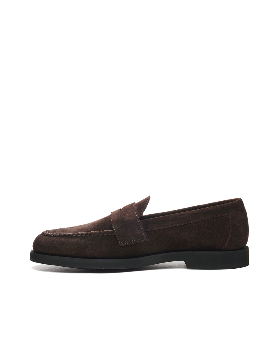 Mocasines de hombre de ante - Sebago - Marrón Marrón-3