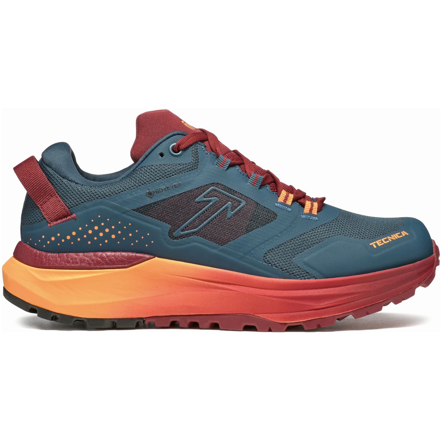 Zapatillas de montaña de mujer AGATE S Gore-Tex Tecnica - Rojo / Azul marino Rojo / Azul marino-3