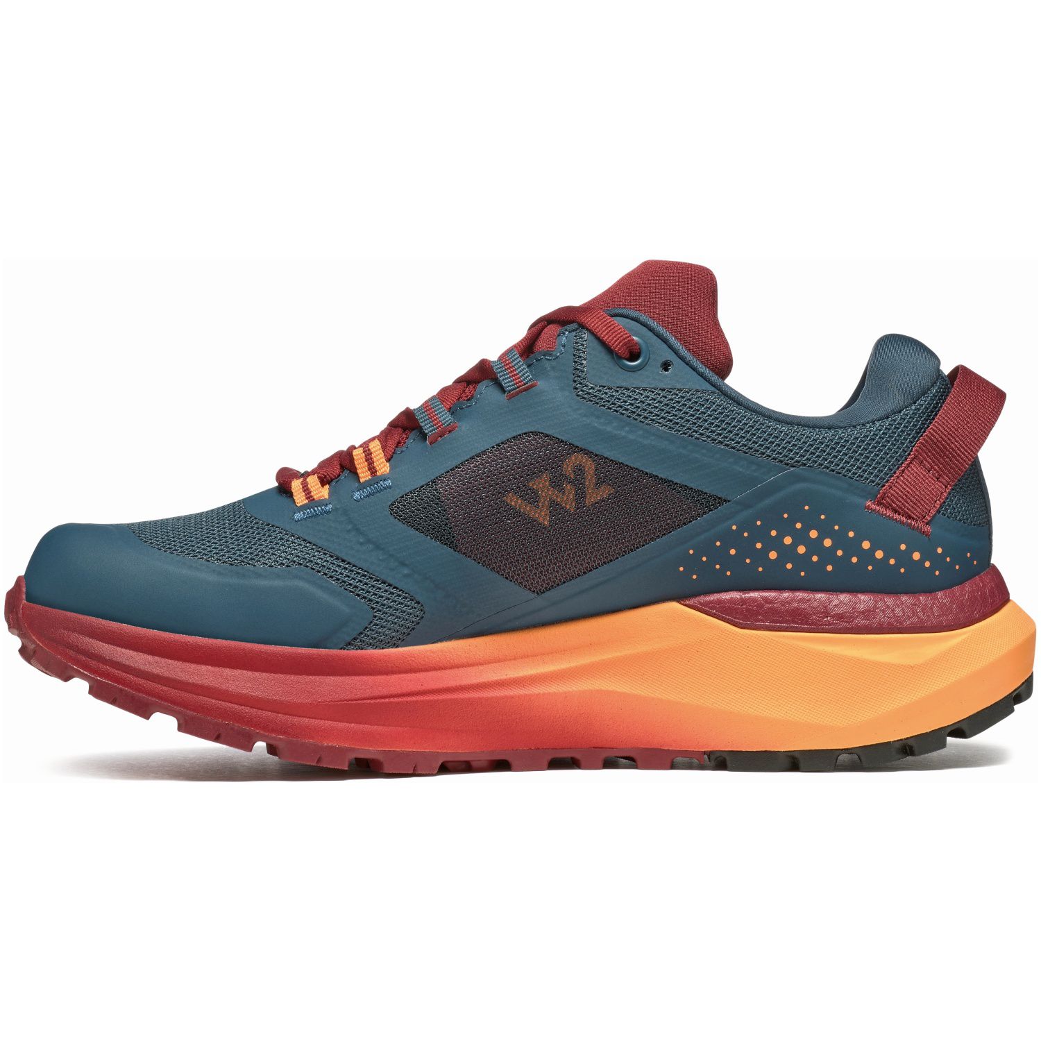 Zapatillas de montaña de mujer AGATE S Gore-Tex Tecnica - Rojo / Azul marino Rojo / Azul marino-4