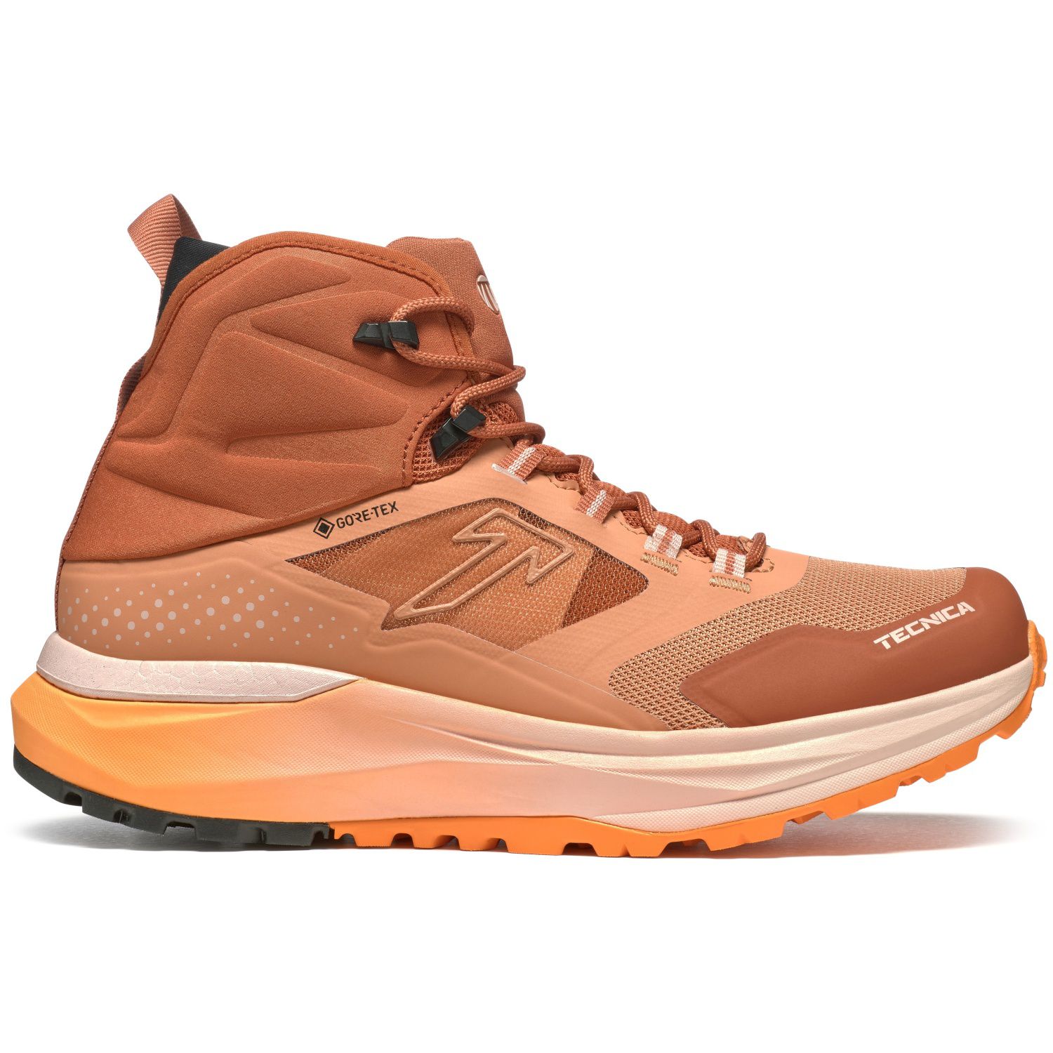 Botas de montaña de mujer AGATE S MID Gore-Tex Tecnica - Naranja Naranja-3