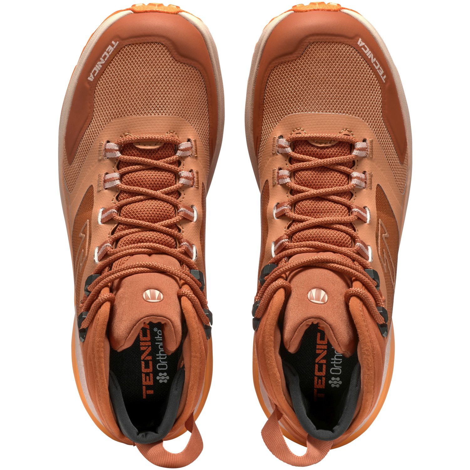 Botas de montaña de mujer AGATE S MID Gore-Tex Tecnica - Naranja Naranja-6