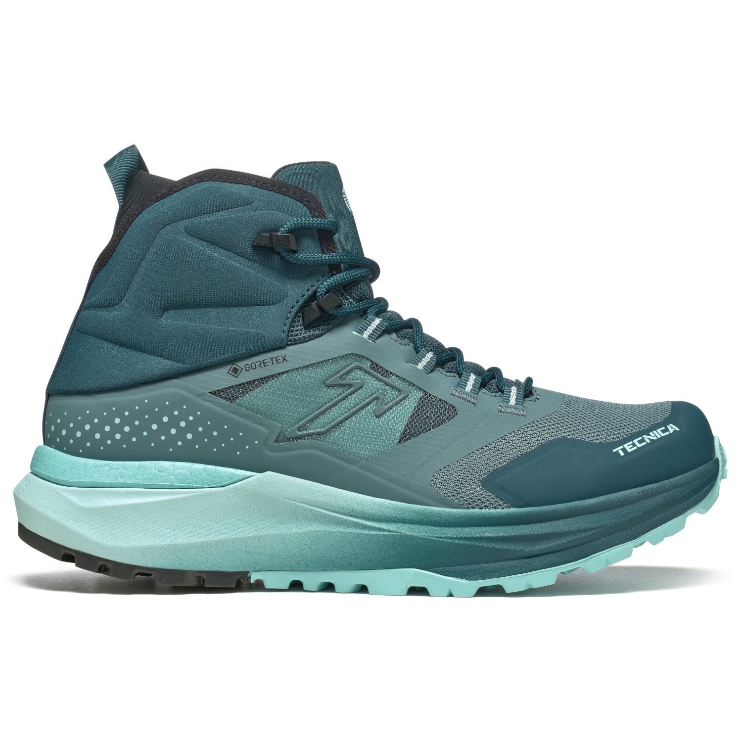 Botas de montaña de mujer AGATE S MID Gore-Tex Tecnica - Azul Turquesa Azul Turquesa-3