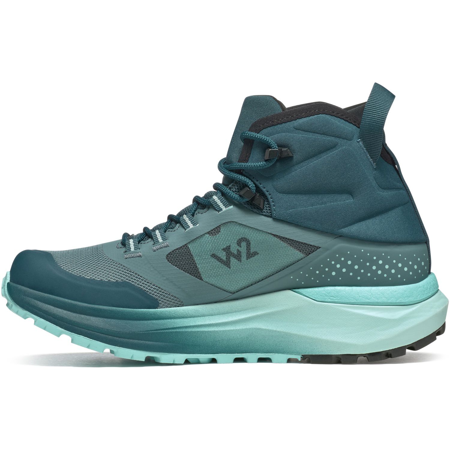 Botas de montaña de mujer AGATE S MID Gore-Tex Tecnica - Azul Turquesa Azul Turquesa-4